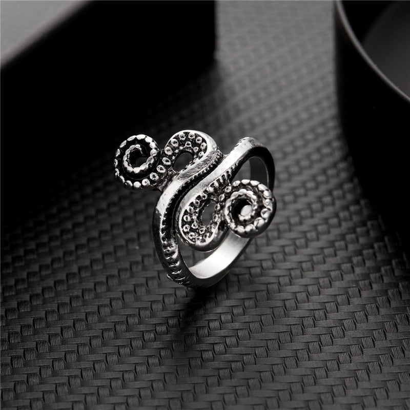 Bague pieuvre - Mer Aux Trésors