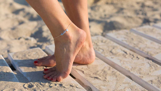 Comment porter un bracelet de cheville ?