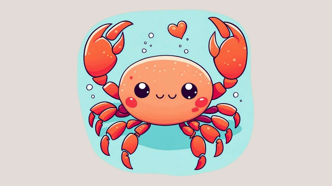Crabe dessin - Mer Aux Trésors