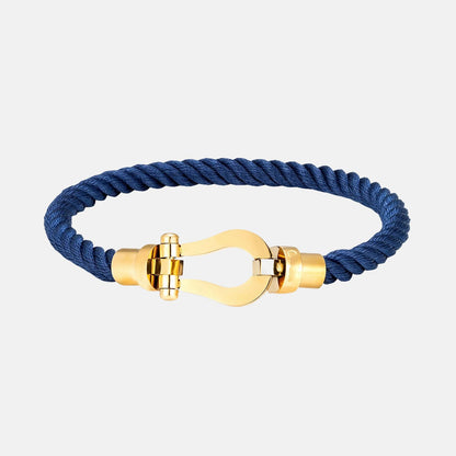 AMIRAL navy blue men's bracelet