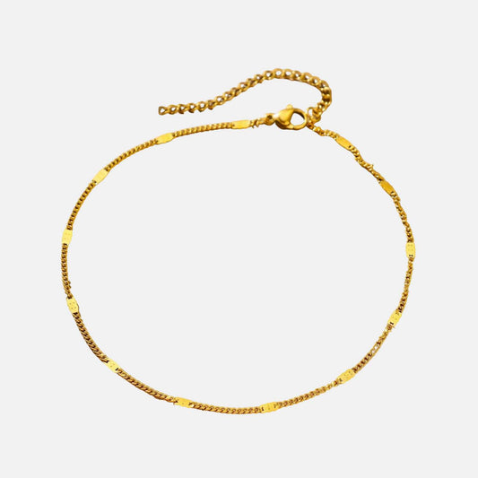 Chaine de cheville plaquée or CHIC ANKLET