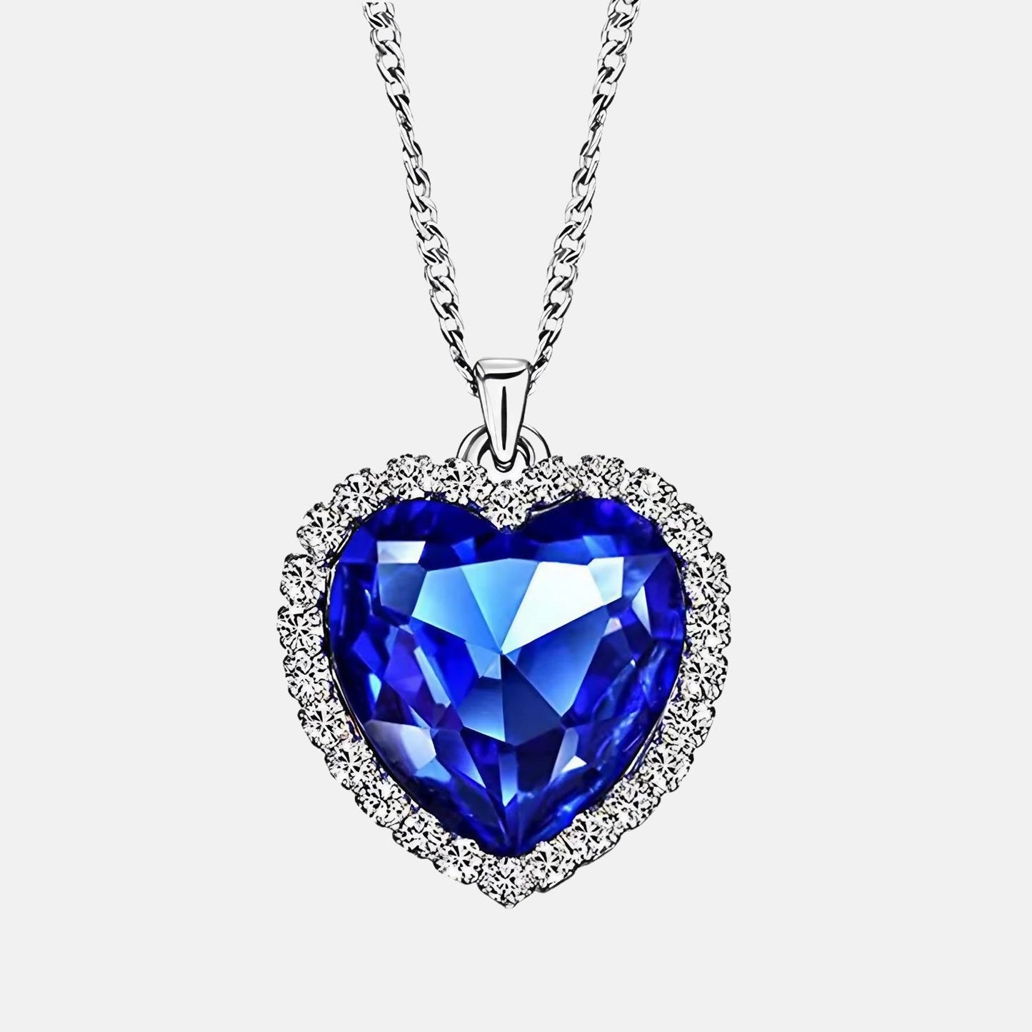 SAPHIRIS heart of the ocean necklace