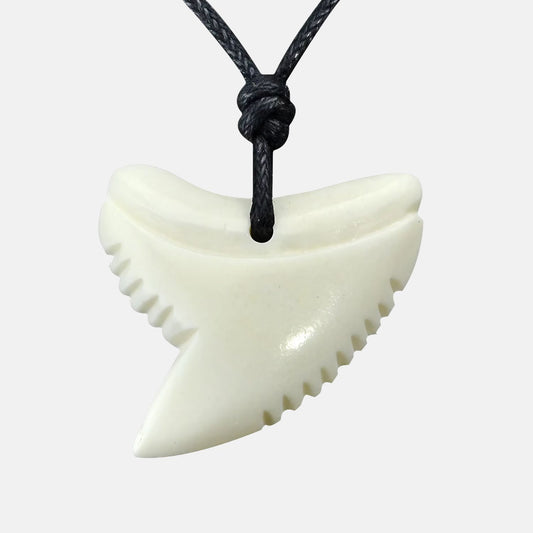 SHOREBITE surfer shark tooth necklace