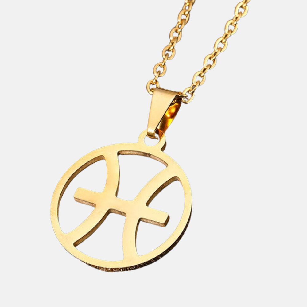 Collier signe astrologique poisson IKAIKAI – Mer Aux Trésors