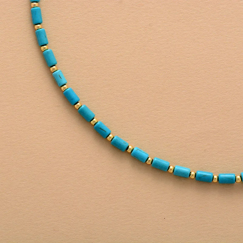 PELAGIC turquoise surfer necklace