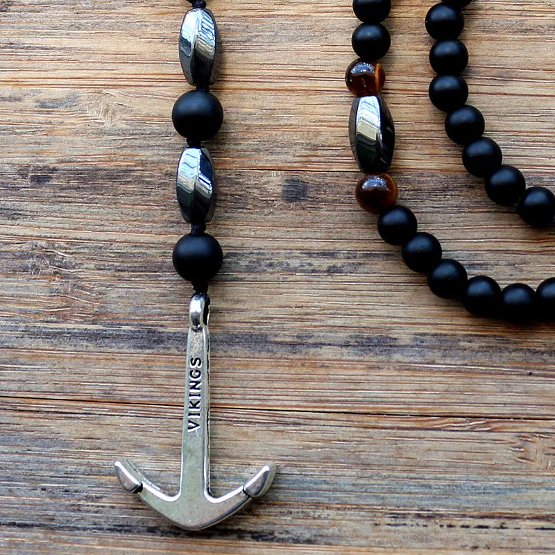 Collier ancre homme AHOY