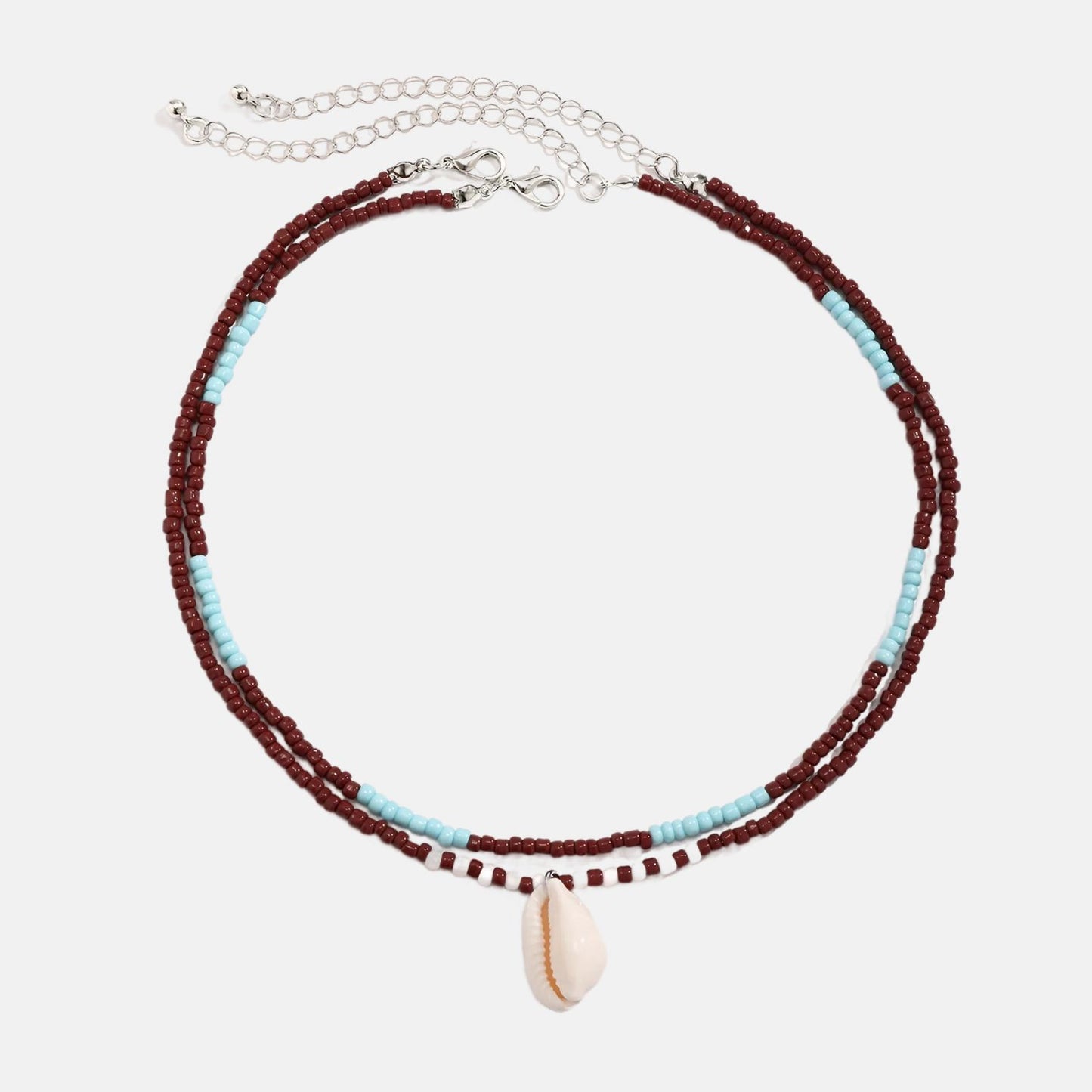 Duo of SEADUCTION shell necklaces