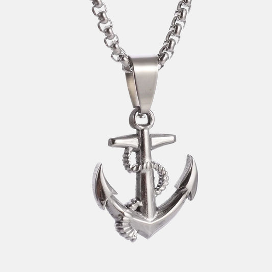 ARGO men's marine anchor necklace