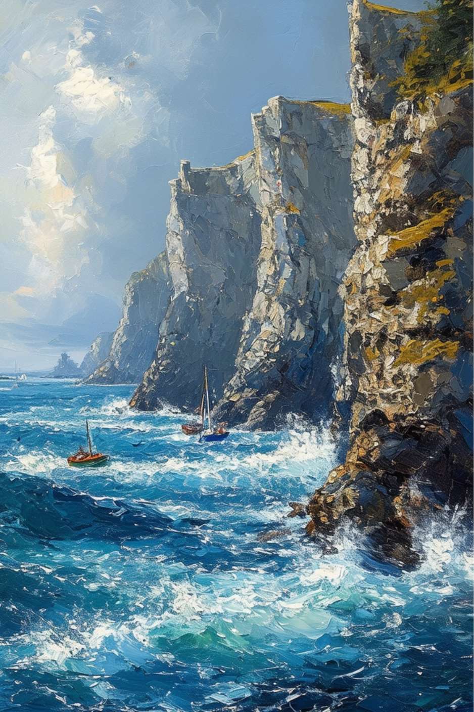 Sea landscape Brittany CELTSEA