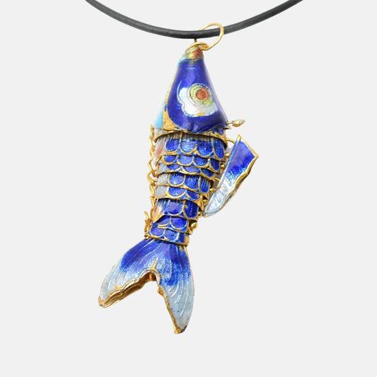 Pendentif poisson articulé - Mer Aux Trésors