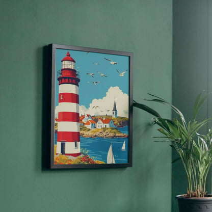 Brittany RIVAGE seaside painting