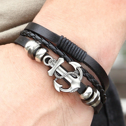 ANCHORUS men's anchor bracelet
