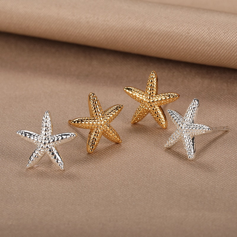 STELLARIA starfish earrings