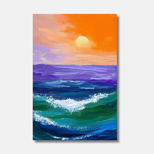 Modern sea painting BLEUMER