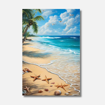 Tableau plage de sable CHARME MARIN