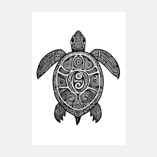 MAORIAN turtle tattoo