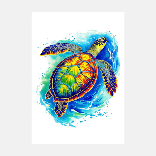 SHELL sea turtle tattoo