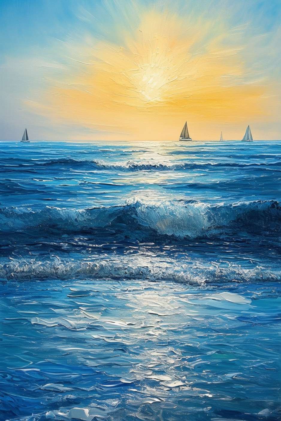 AZUR sea painting