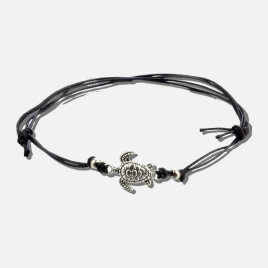 Bracelet de cheville noir tortue ʻELEʻELE - Mer Aux Trésors