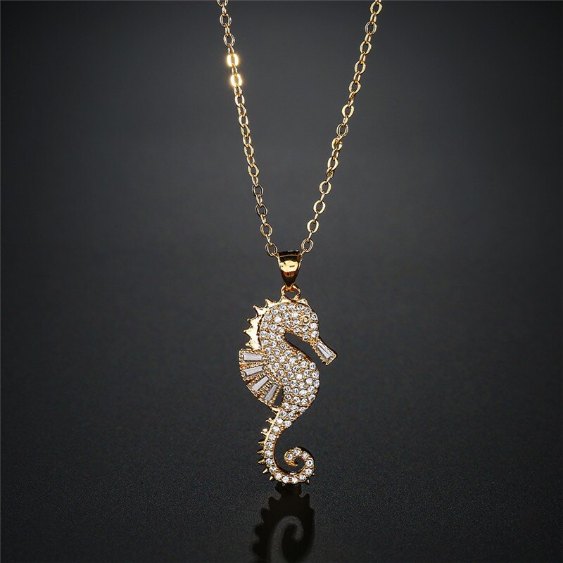 Pendentif Hippocampe Geocoin Pathtag - Trackable Non Activé - Neuf