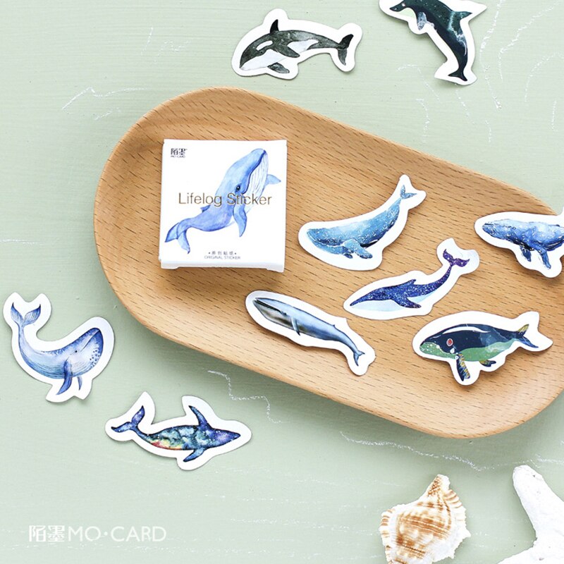 Stickers baleines KOHOLA (x45) - Mer Aux Trésors